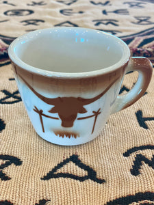 Brown Longhorn Mug