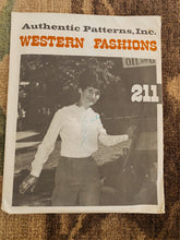 Load image into Gallery viewer, Western Fashions Ladies Western Blouse Patterns