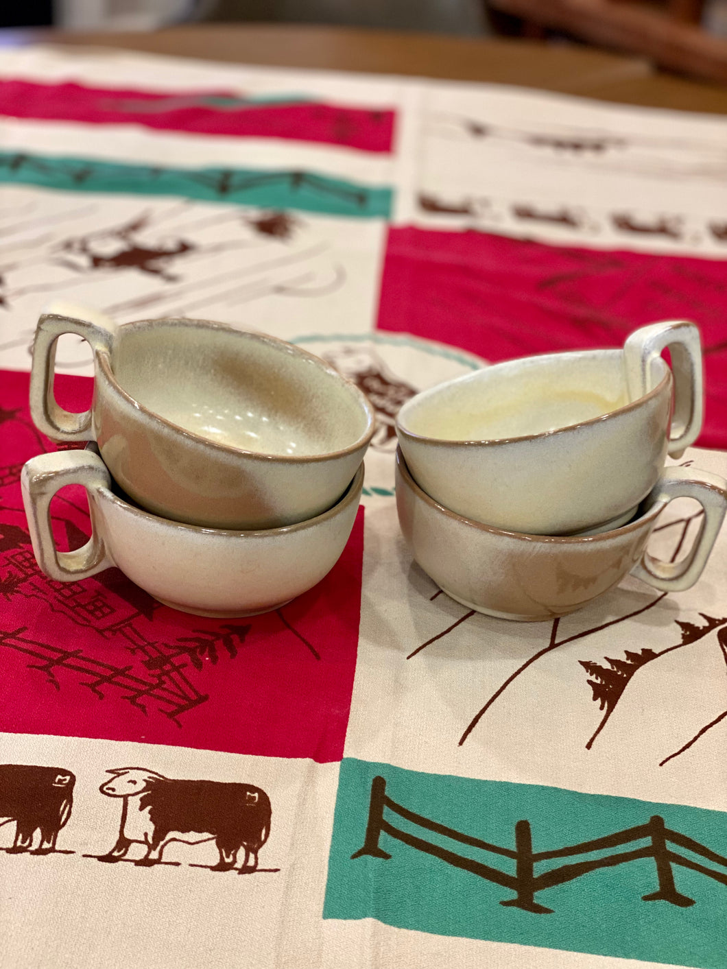 Desert Sand Frankoma Soup Bowl