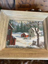 Load image into Gallery viewer, Winter Scene Paint by Number Frame