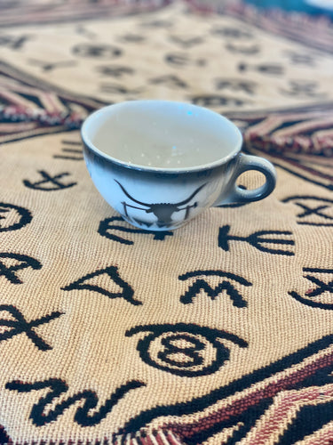 Black Longhorn Mug