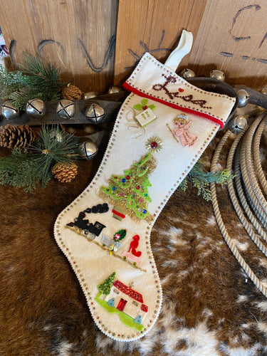 Lisa Vintage Stocking