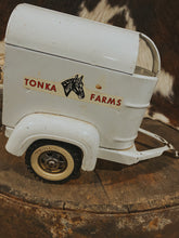 Load image into Gallery viewer, White Tonka Bumper Hitch Trailer