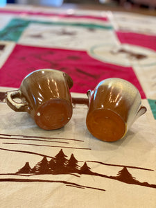 Frankoma Creamer and Sugarer Set
