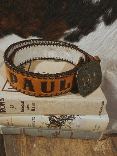 Paul Tooled Belt