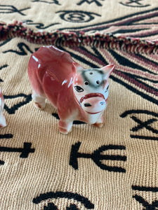 Polled Hereford Cow Salt and Pepper Shakers