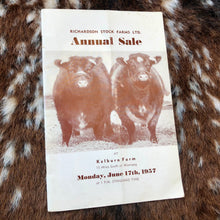 Load image into Gallery viewer, Shorthorn Sale Catalog